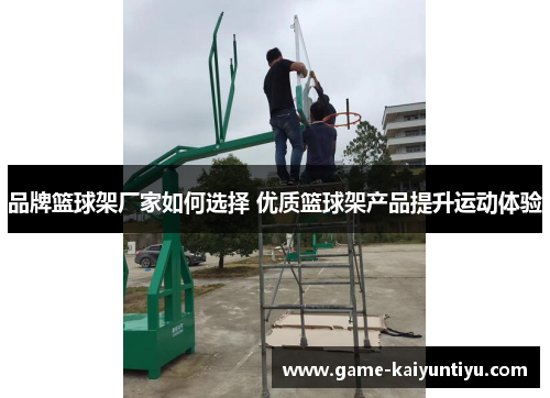 品牌篮球架厂家如何选择 优质篮球架产品提升运动体验 品牌篮球架厂家如何选择 优质篮球架产品提升运动体验