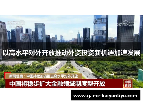 以高水平对外开放推动外资投资新机遇加速发展 以高水平对外开放推动外资投资新机遇加速发展