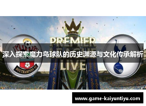 深入探索魔力鸟球队的历史渊源与文化传承解析 深入探索魔力鸟球队的历史渊源与文化传承解析